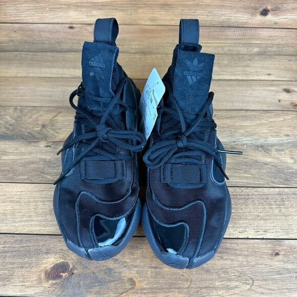 NEW Adidas Triple Black Crazy BYW Basketball Shoe Size 5Y, Women 6.5 (EE5999)